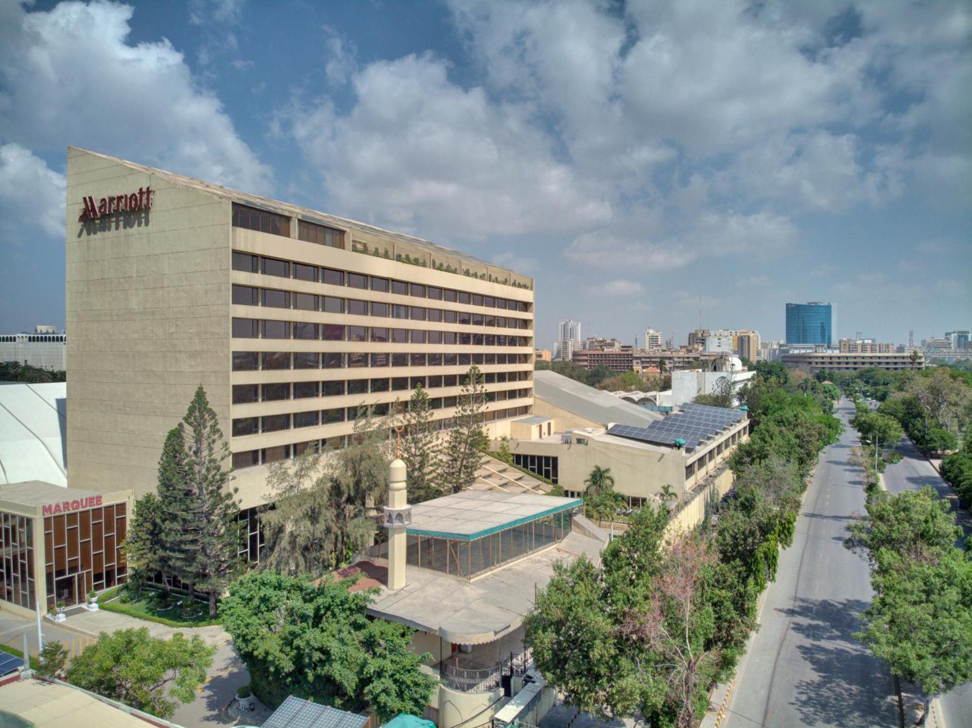 Karachi Marriott Hotel Exterior foto