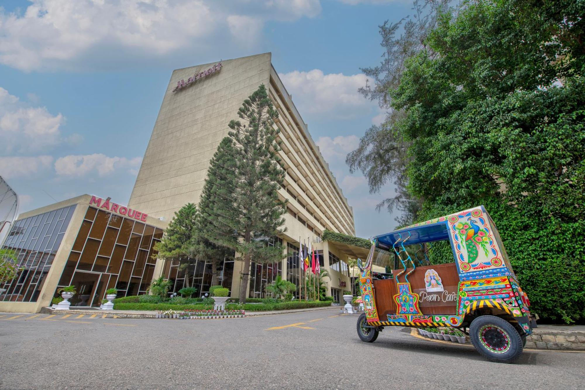Karachi Marriott Hotel Exterior foto