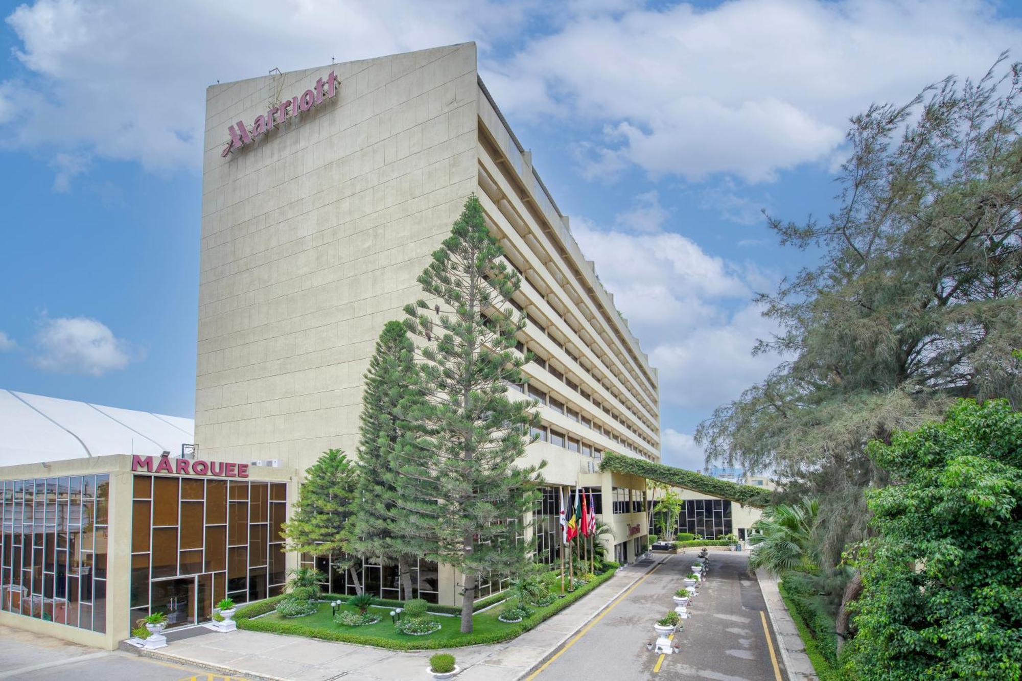 Karachi Marriott Hotel Exterior foto